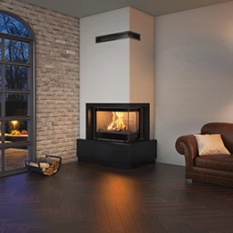 Contemporary fireplaces TOURA