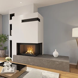 Contemporary fireplaces VOLGA