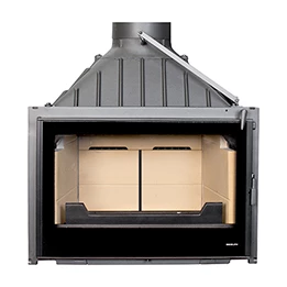 VISIO 7 PLUS cast iron fireplace - front side