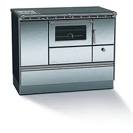 Cuisinières à bois Rega 105 Inox