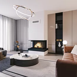 Cheminées à bois modernes et design IANA