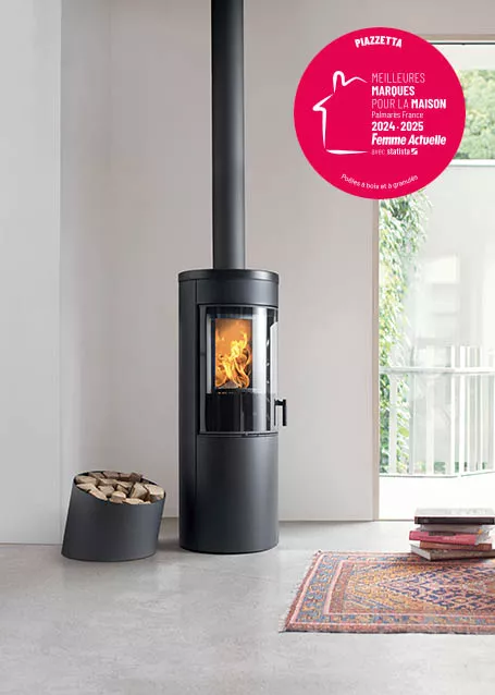 Le poêle à bois E124A P124AN