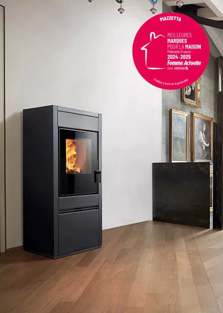 Le poêle à bois E128A P128AN