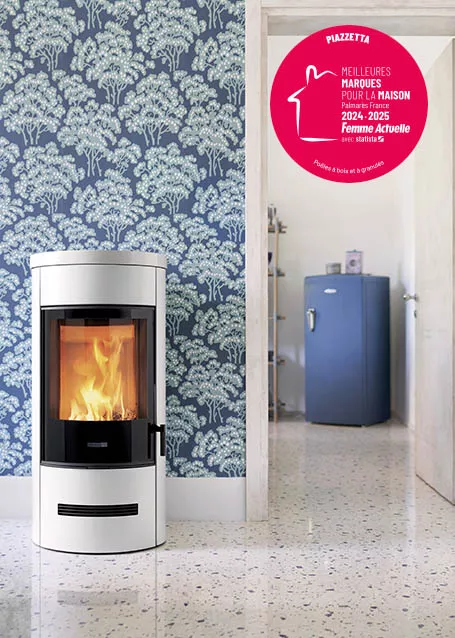 Le poêle à bois E129M P129MBLO