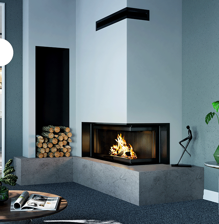 Comment intégrer une cheminée design dans un meuble sur mesure ?