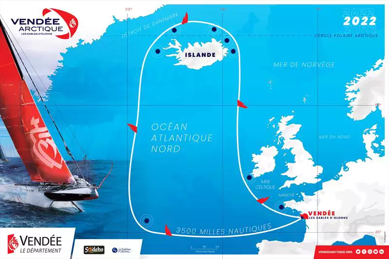 Parcours de la Vendée Arctique