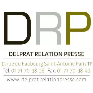 Logo agence Delprat relation presse