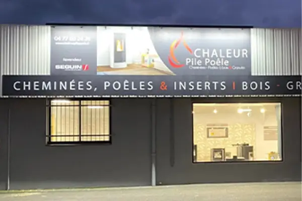 Magasin chaleur pile poêle roanne