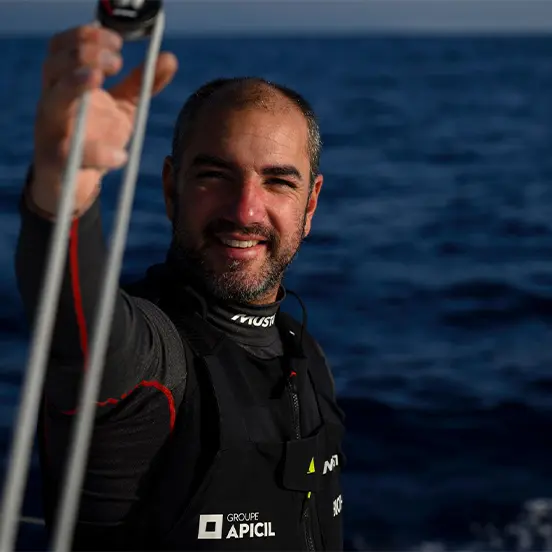 Damien Seguin the ocean race