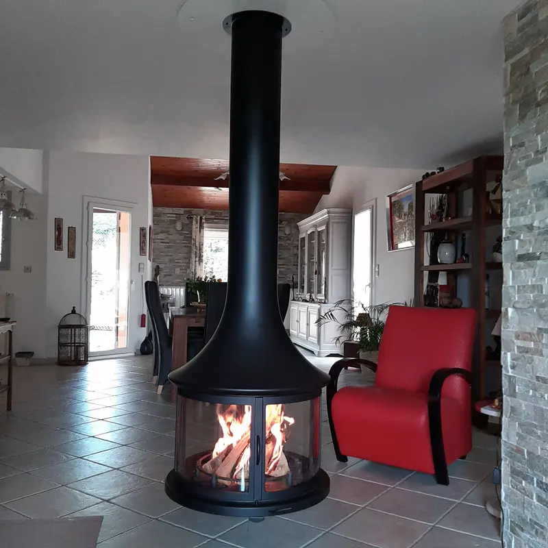 JC Bordelet Fireplace Installation by Archiflam, La Fare Les Oliviers 13