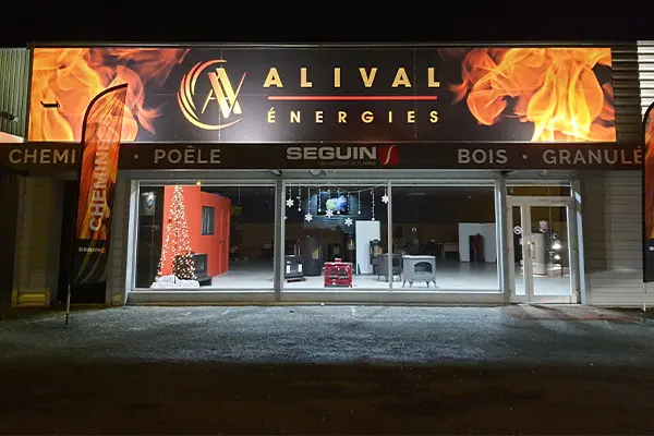 magasin ALIVAL ENERGIES