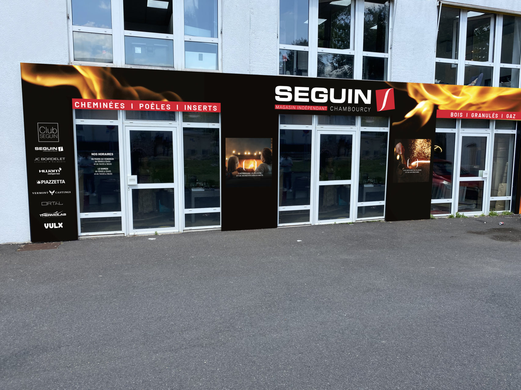 Magasin seguin chambourcy - Conceft Flamme