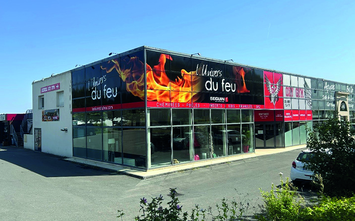 magasin l'univers du feu  Saint Georges des Coteaux