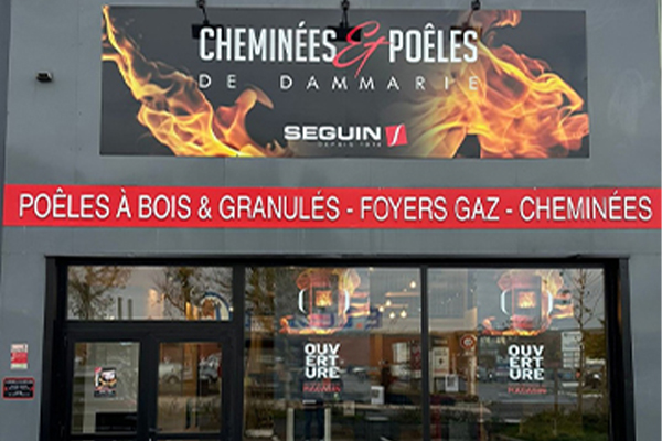Magasin Cheminées et Poêles de Dammarie à Dammarie les Lys