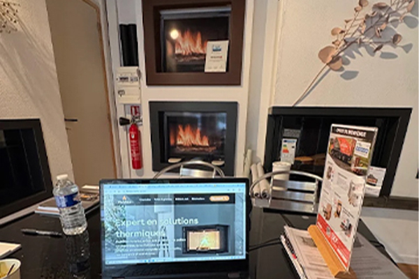 Magasin Les Flammes de Trie-Château à Trie-Château, revendeur d'appareil de chauffage bois ou granulés