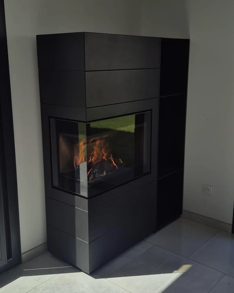 wood stove