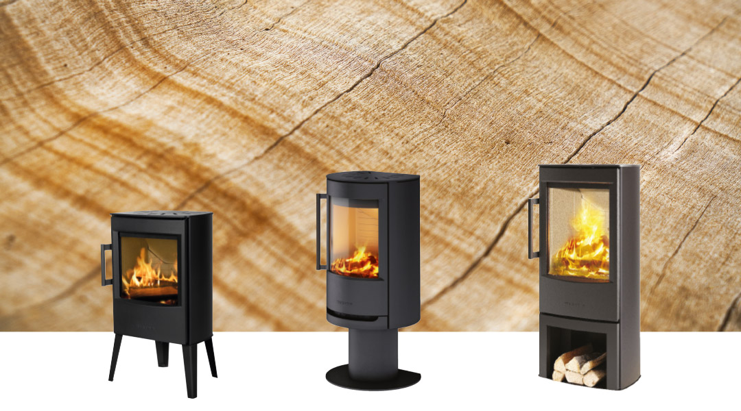 Poêles à bois scandinave au design modern WIKING