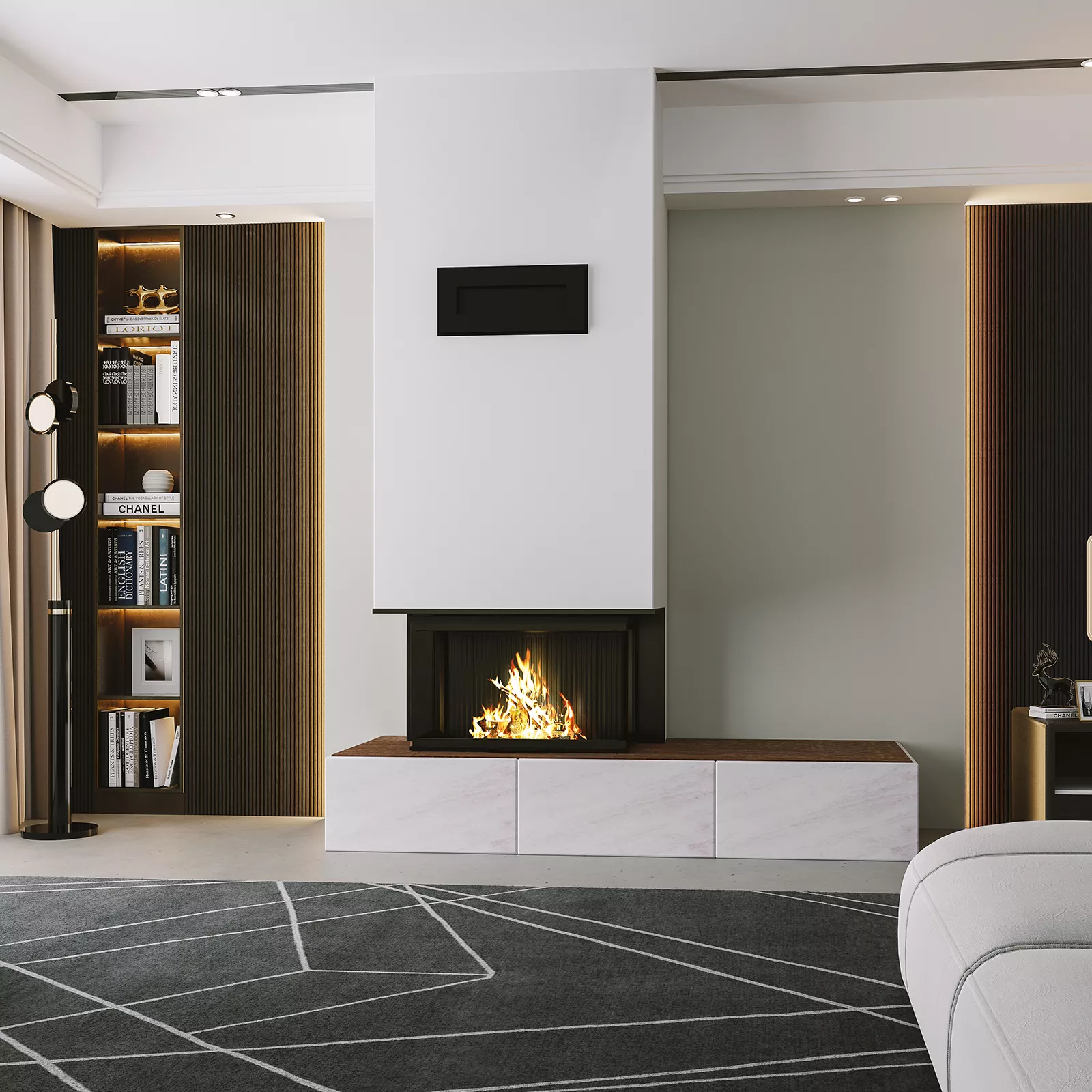 Fireplaces CINNAMON - SEGUIN