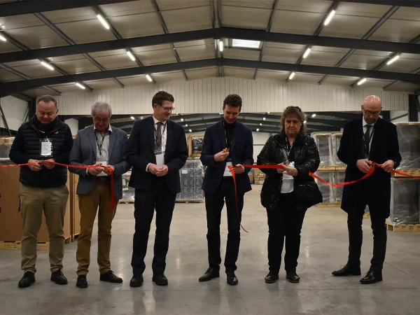 Inauguration de la nouvelle plateforme logistique à Randan