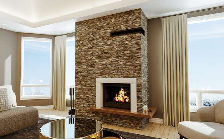Modernising your fireplace with a wood-burning insert