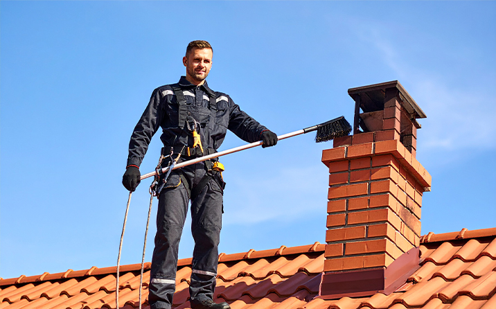 Chimney sweeping
