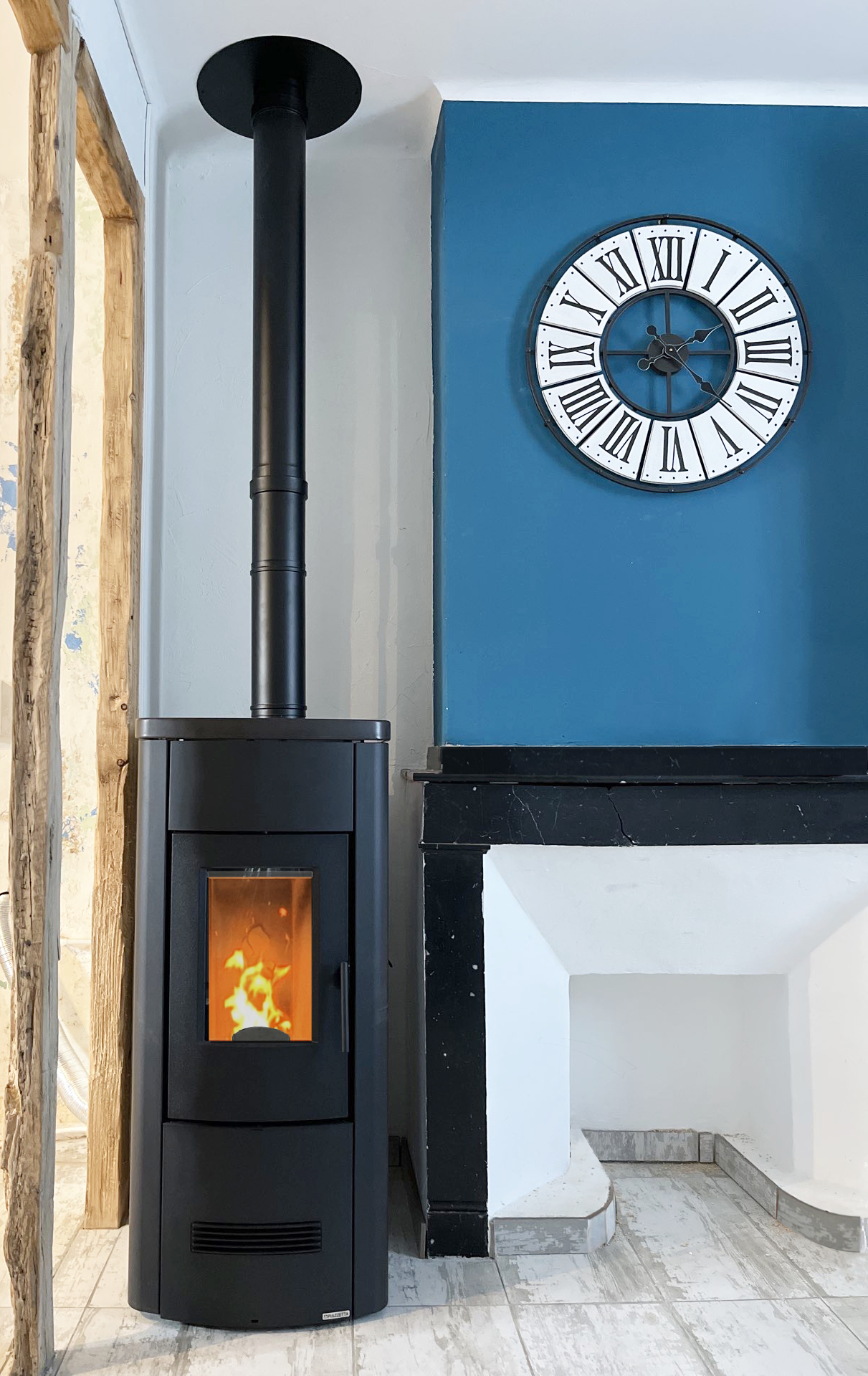 Installation d'un poêle à granulés par Home Cheminée à Marssac-sur-Tarn