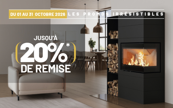 Promotion chauffage bois et granulés