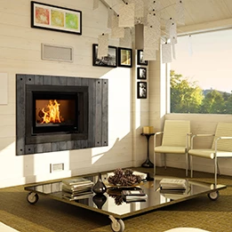 Contemporary fireplaces MIDLAND
