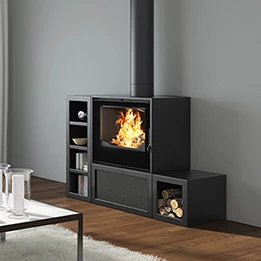 Contemporary stoves : Seguin POELE 700IHS